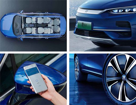 Di stok 2023 Byd Tang Plus Electric Suv Kecepatan tinggi 730 Km Jangkauan Panjang Mobil Ev Murni