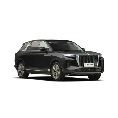 2023 Hongqi E-HS9 690km Qiyue Edition Tujuh Kursi SUV Listrik Mewah Mobil EV Besar
