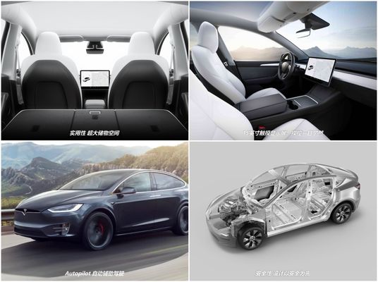 China Produsen Produk Baru Tesla Model Y Long Battery Drive Versi Sedan bekas