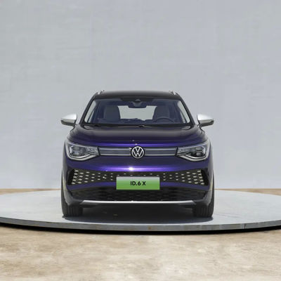 VW Id6x 4wd Kendaraan listrik Single Speed Gearbox Single Motor 7 Seater Suv Eec Coc