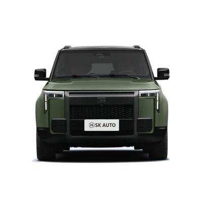 Terbaik 2024 AWD Four Wheel Drive ROX 01 REEV 1.5T 282km 6 Seat atau 7 Seat Jishi 01 New Energy Vehicles EV Mobil SUV
