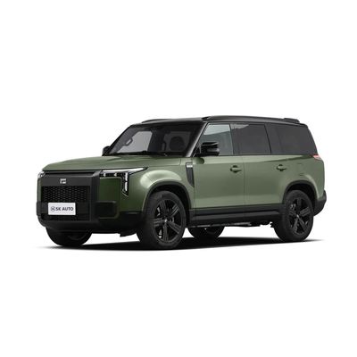 Terbaik 2024 AWD Four Wheel Drive ROX 01 REEV 1.5T 282km 6 Seat atau 7 Seat Jishi 01 New Energy Vehicles EV Mobil SUV