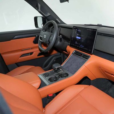 Terbaik 2024 AWD Four Wheel Drive ROX 01 REEV 1.5T 282km 6 Seat atau 7 Seat Jishi 01 New Energy Vehicles EV Mobil SUV