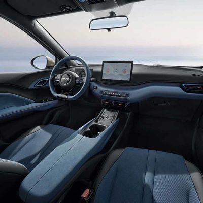 5 Kursi BYD EV Mobil Menghemat Daya dengan dll. Fitur Interior Energi Bersih Mobil Listrik Burung Laut