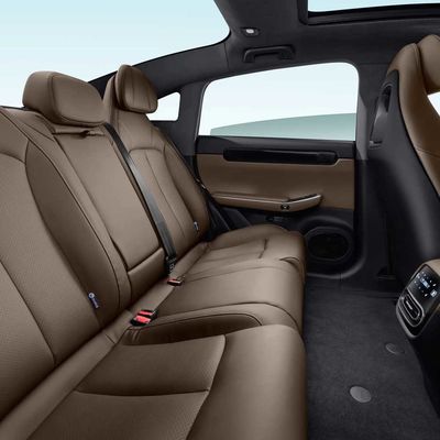 Panoramic Sunroof Leapmotor C01 5 Pintu 5 Kursi Pintu Tanpa Rim Mobil Ev Mewah