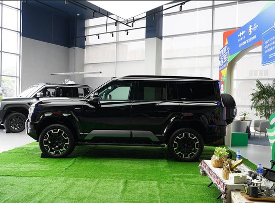 Kapasitas kursi untuk 7/6 dan All Wheel Drive BYD Hybrid Electric Vehicle Leopard 8 SUV mewah