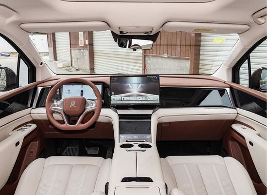 1100km Range BYD Xia MPV 5145MM Panjang Kendaraan listrik untuk bisnis dan keluarga