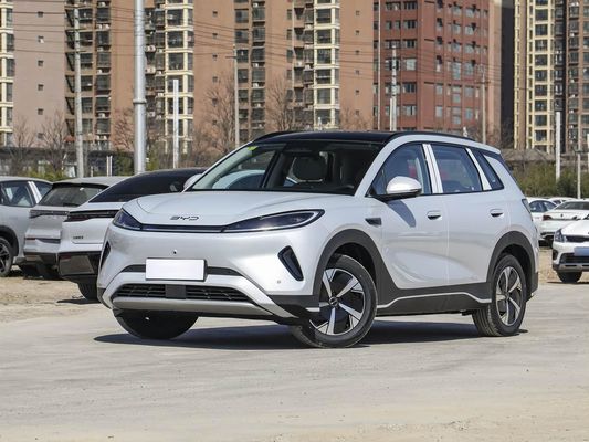 Layar sentuh Fitur interior Mobil EV BYD Model 2025 dengan atap surya dan baterai 60,9kWh Energi pengisian cepat Kendaraan listrik Hot selling