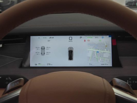 Model Kendaraan 601km Jangkauan 83.2kWh Kapasitas baterai AWD Fast Charging Sunroof Struktur Tegangan Tinggi Nyaman untuk keluarga
