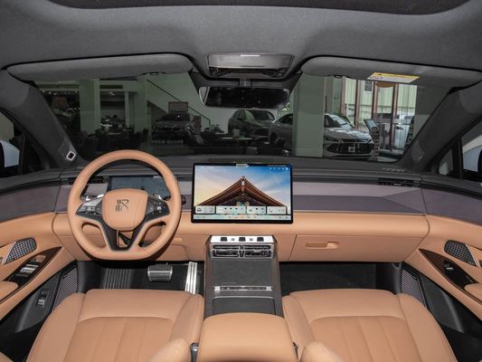 Model Kendaraan 601km Jangkauan 83.2kWh Kapasitas baterai AWD Fast Charging Sunroof Struktur Tegangan Tinggi Nyaman untuk keluarga